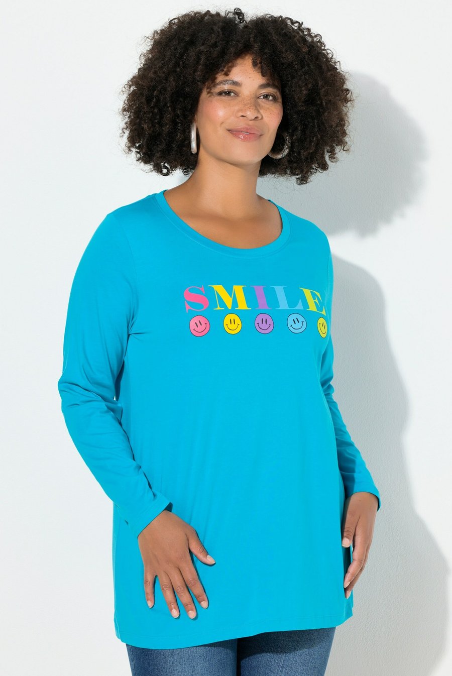 Топ Angel of Style BEQUEME PASSFORM, SMILE MOTIV, Dark Turquoise/Turquoise
Топ Angel of Style BEQUEME PASSFORM, SMILE MOTIV, Dark Turquoise/Turquoise