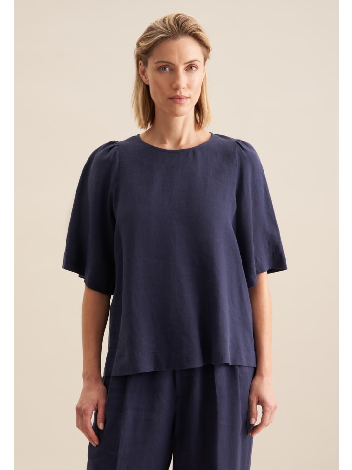 Блузка Seidensticker, темно-синий
Блузка Seidensticker, темно-синий