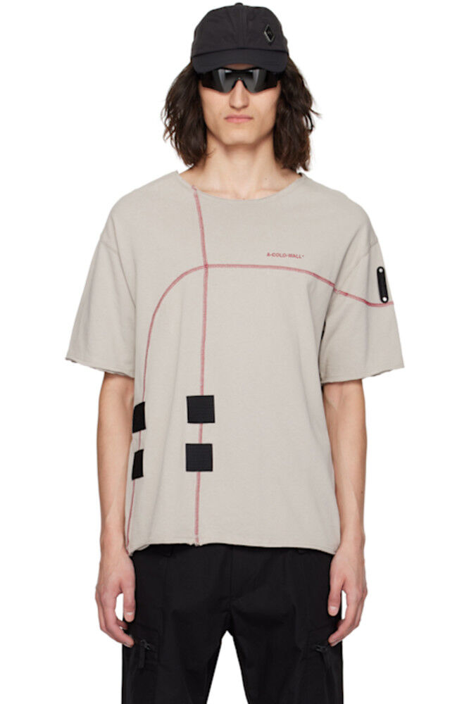 Футболка с вставками цвета тауп A-COLD-WALL*
Футболка с вставками цвета тауп A-COLD-WALL*