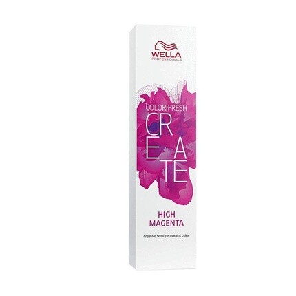 Полуперманентная краска для волос Professionals Color Fresh Create насыщенного пурпурного цвета, 60 мл, Wella
Полуперманентная краска для волос Professionals Color Fresh Create насыщенного пурпурного цвета, 60 мл, Wella