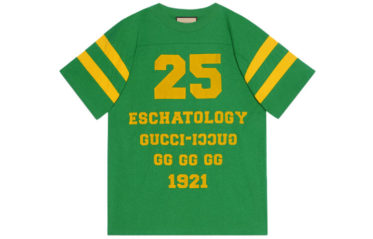 Футболка 1921 года унисекс зеленая Gucci, зеленый
Футболка 1921 года унисекс зеленая Gucci, зеленый