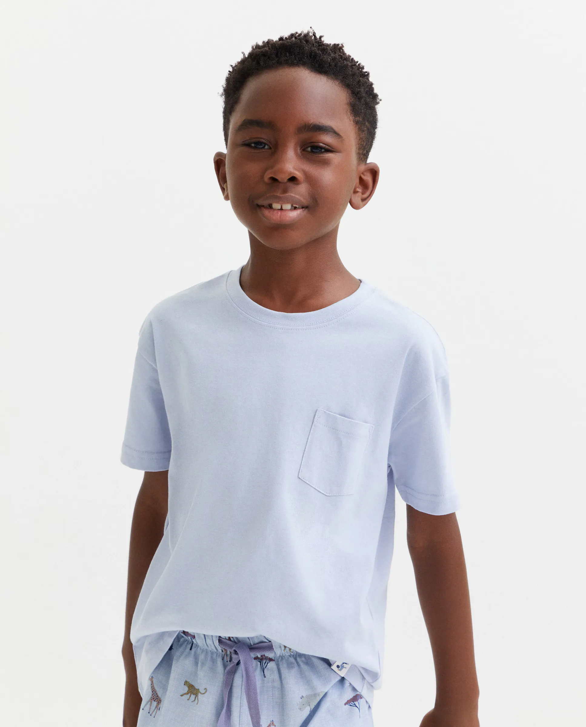 Детская футболка с коротким рукавом и карманом Cotton Juice, синий
Детская футболка с коротким рукавом и карманом Cotton Juice, синий