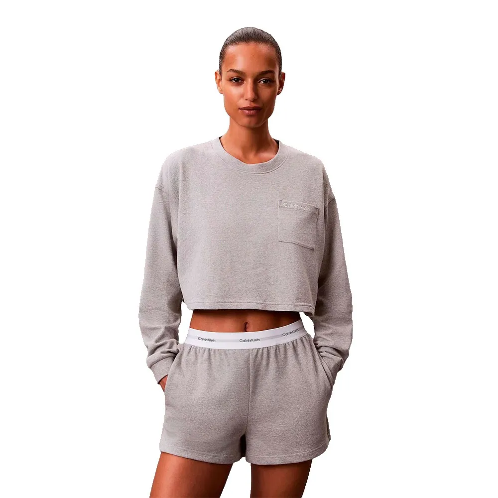 Пижамная футболка с длинным рукавом Calvin Klein LV00QS7517, серый
Пижамная футболка с длинным рукавом Calvin Klein LV00QS7517, серый