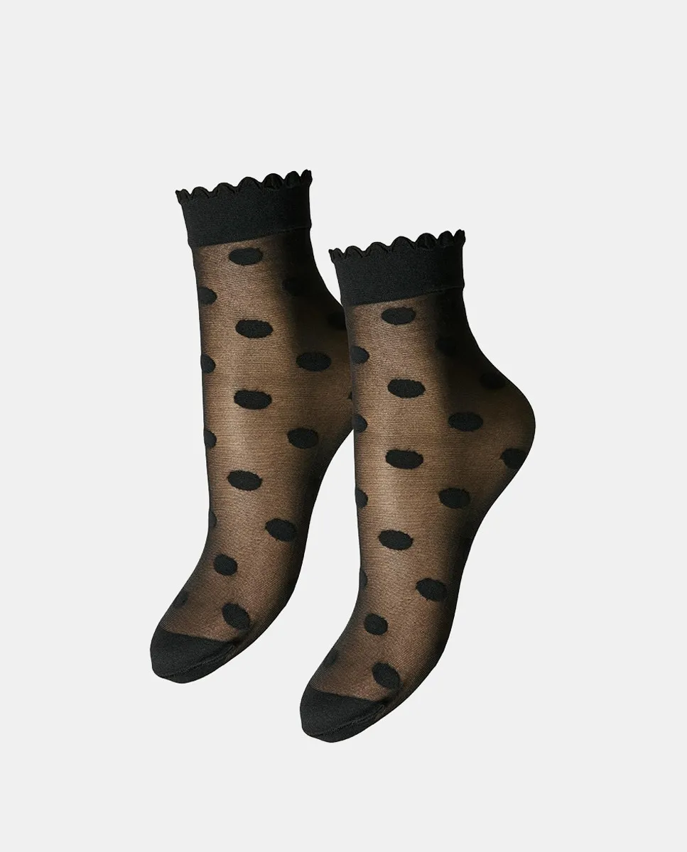 Женский носки до щиколотки с сердечками Pieces, черный
Женский носки до щиколотки с сердечками Pieces, черный