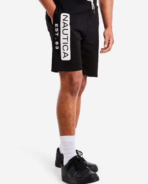 Однотонные мужские шорты Nautica, черный
Однотонные мужские шорты Nautica, черный