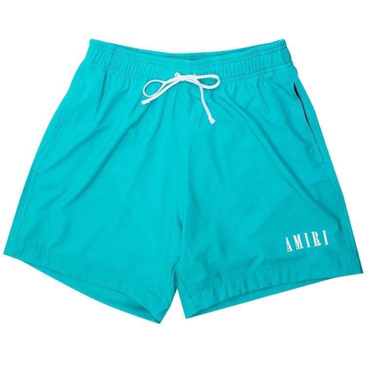 Плавки Amiri Core Logo Swim Trunk Columbia, синий 
Плавки Amiri Core Logo Swim Trunk Columbia, синий