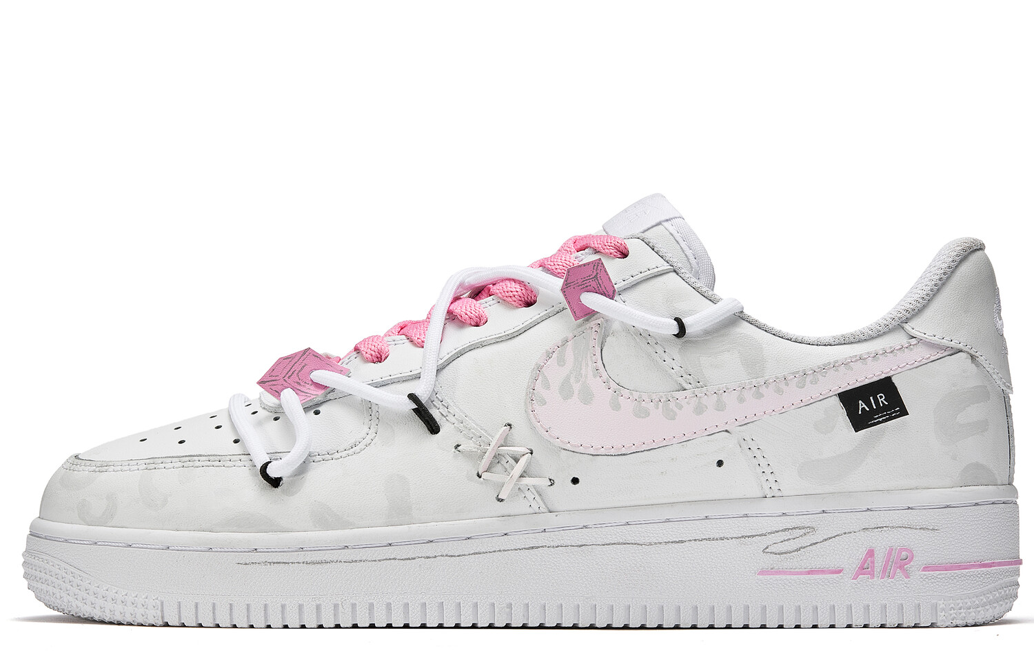Кроссовки для скейтбординга Air Force 1 женские с низким верхом, белый/розовый Nike
Кроссовки для скейтбординга Air Force 1 женские с низким верхом, белый/розовый Nike