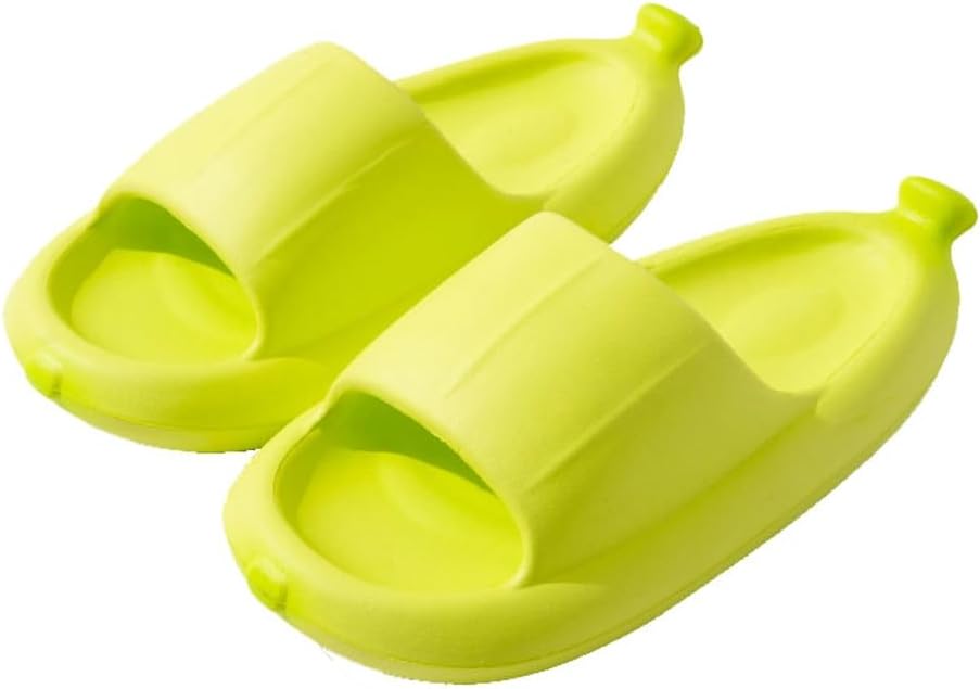 Забавные тапочки Solyinne Funny Banana для женщин и мужчин, сандалии-пляжки Cloud, повседневные летние шлепанцы, зеленый
Забавные тапочки Solyinne Funny Banana для женщин и мужчин, сандалии-пляжки Cloud, повседневные летние шлепанцы, зеленый