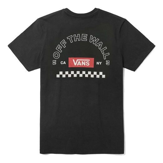 Футболка men's alphabet logo casual sports short sleeve black Vans, черный
Футболка men's alphabet logo casual sports short sleeve black Vans, черный