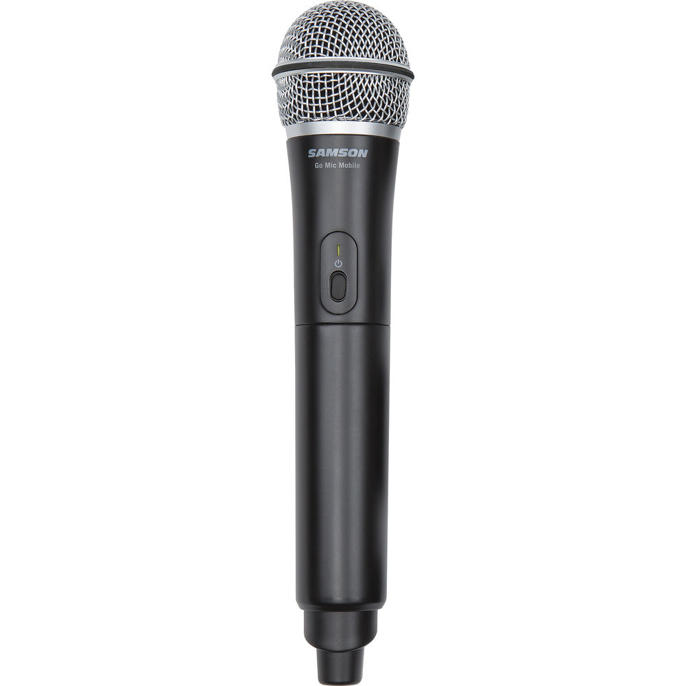 Беспроводной передатчик Samson Go Mic Mobile Handheld Q8 Wireless Microphone SWGMMHHQ8
Беспроводной передатчик Samson Go Mic Mobile Handheld Q8 Wireless Microphone SWGMMHHQ8