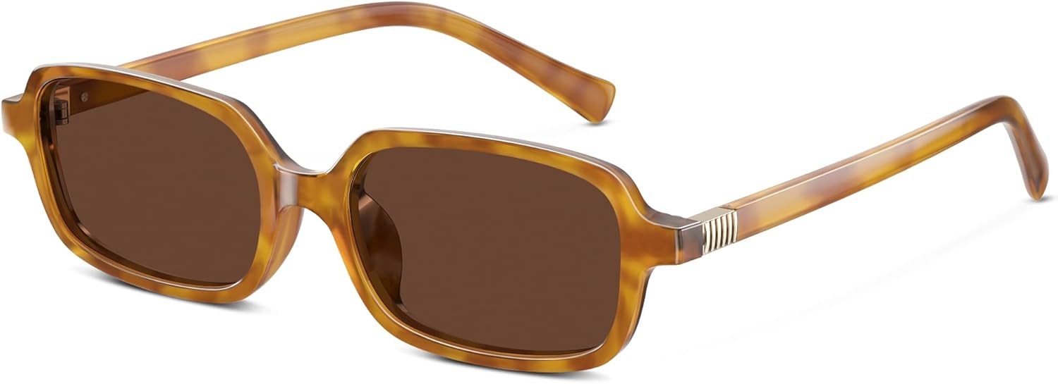 Ретро поляризованные солнцезащитные очки для женщин и мужчин - модные солнцезащитные очки с защитой от УФ-излучения, легкие, в винтажном стиле ELITERA, 01-1pack-yellowleopard Frame Tea Lens
Ретро поляризованные солнцезащитные очки для женщин и мужчин - модные солнцезащитные очки с защитой от УФ-излучения, легкие, в винтажном стиле ELITERA, 01-1pack-yellowleopard Frame Tea Lens