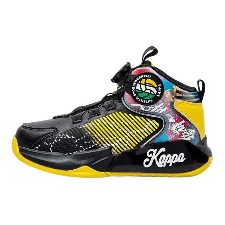 Детские баскетбольные кроссовки с противоскользящей подошвой и износостойким верхом средней высоты KAPPA KIDS, черный/желтый
Детские баскетбольные кроссовки с противоскользящей подошвой и износостойким верхом средней высоты KAPPA KIDS, черный/желтый