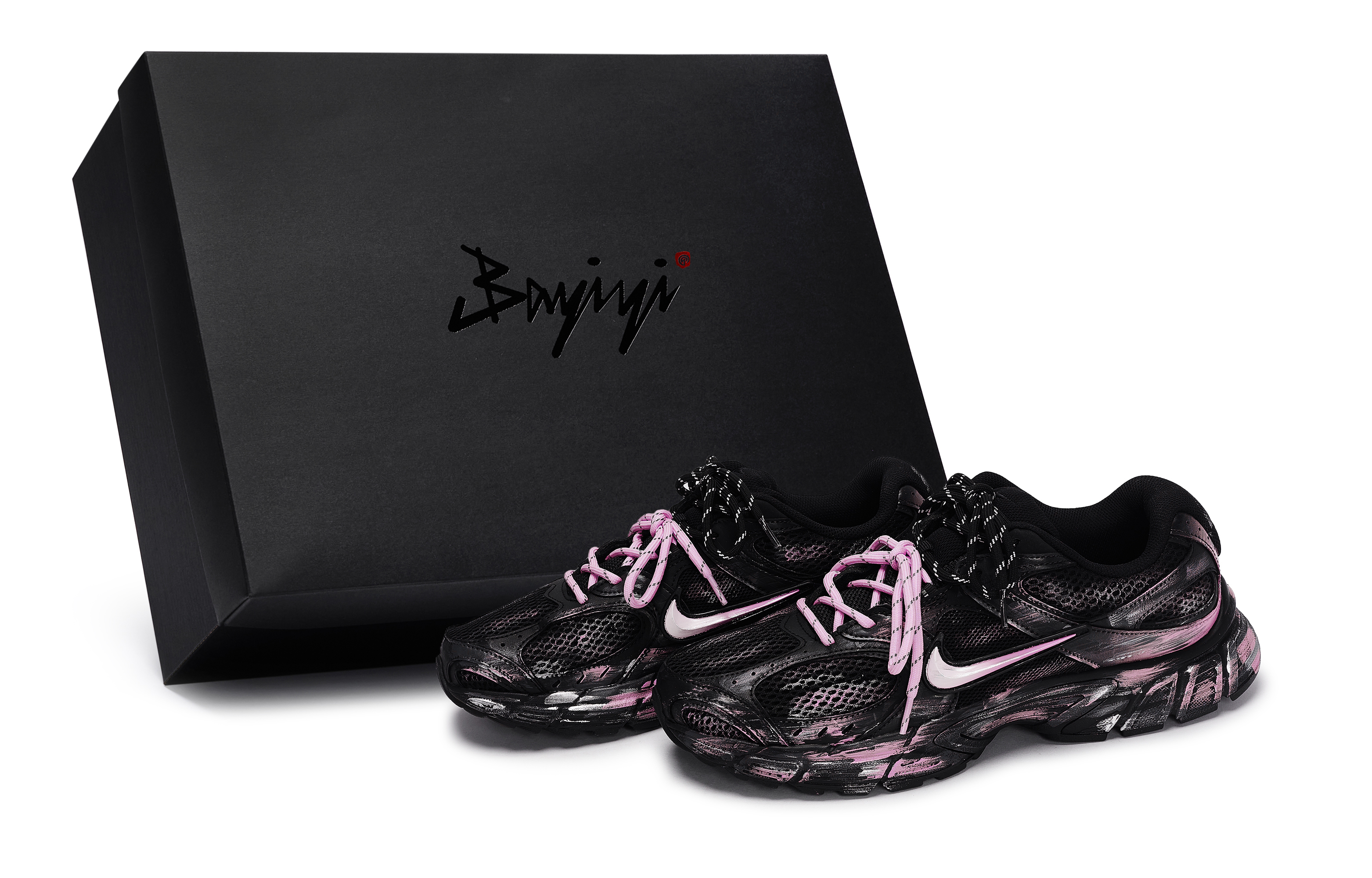 Nike Кроссовки для бега V5 RNR с низким верхом, устойчивые к истиранию, мужские, цвет: черный, розовый, серебристый
Nike Кроссовки для бега V5 RNR с низким верхом, устойчивые к истиранию, мужские, цвет: черный, розовый, серебристый