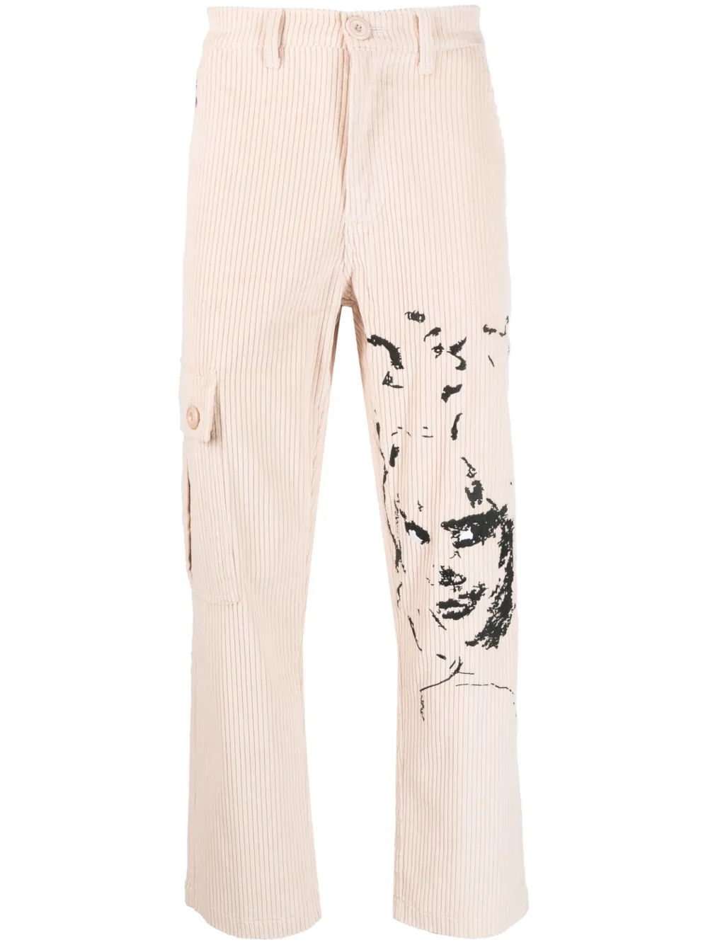 Прямые брюки с вышивкой KidSuper, нейтральный
Прямые брюки с вышивкой KidSuper, нейтральный