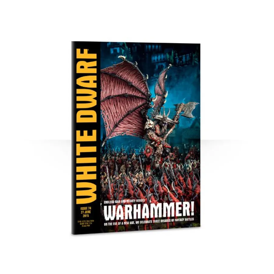 #74 «Вархаммер!», White Dwarf Weekly - 2015 (#49-#100)
#74 «Вархаммер!», White Dwarf Weekly - 2015 (#49-#100)