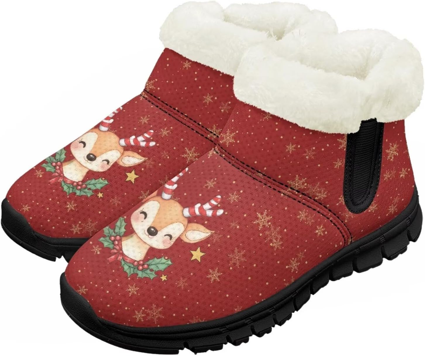 Детские зимние сапожки для мальчиков и девочек, утепленные искусственным мехом, ботильоны до щиколотки с противоскользящей подошвой для малышей, детей младшего и старшего возраста Chririnla, Cute Christmas Reindeer
Детские зимние сапожки для мальчиков и девочек, утепленные искусственным мехом, ботильоны до щиколотки с противоскользящей подошвой для малышей, детей младшего и старшего возраста Chririnla, Cute Christmas Reindeer