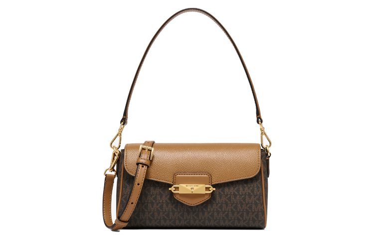 MICHAEL KORS Сумка багет Fleur Cow Leather через плечо маленькая женская темно-коричневая и черная
MICHAEL KORS Сумка багет Fleur Cow Leather через плечо маленькая женская темно-коричневая и черная