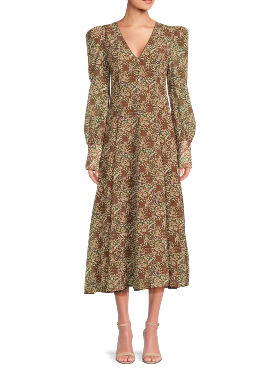 Платье-миди Erna Floral CAARA, цвет Brown Floral
Платье-миди Erna Floral CAARA, цвет Brown Floral