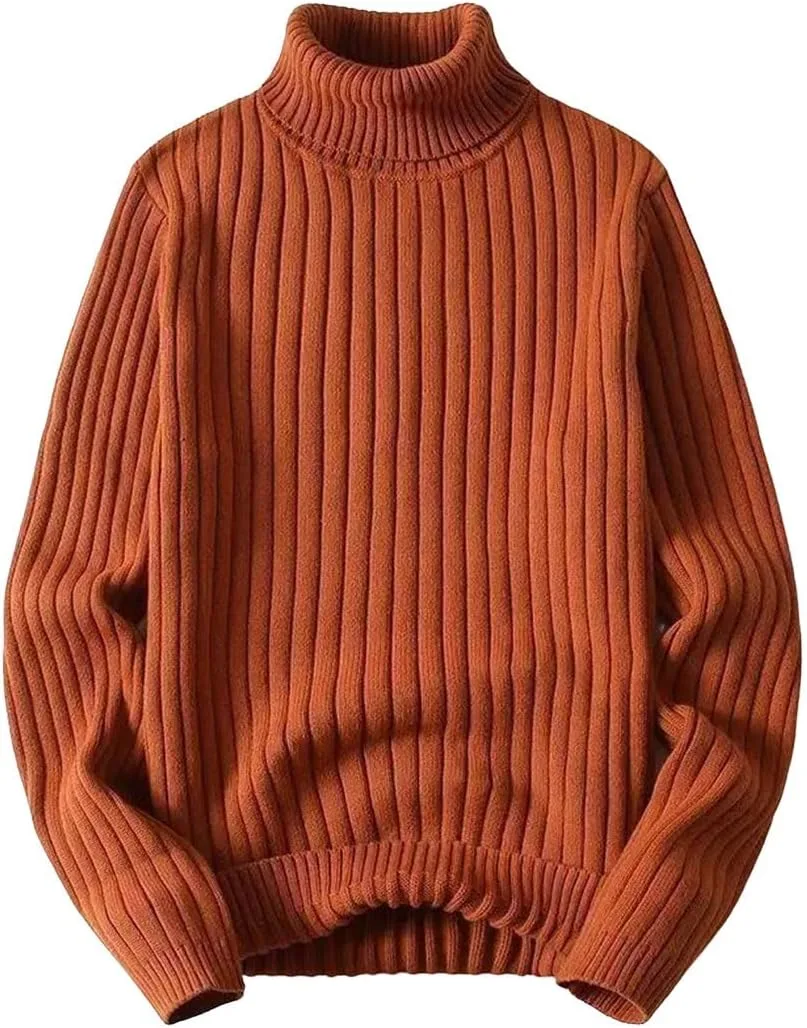 Мужской водолазный свитер-пуловер для весны и зимы
Мужской водолазный свитер-пуловер для весны и зимы