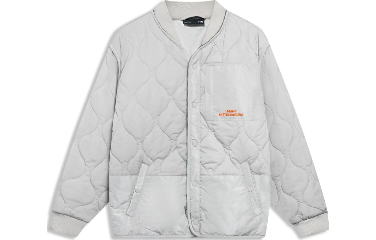 Стеганая куртка для скейтбординга, мужская, светло-серая Lining, серый
Стеганая куртка для скейтбординга, мужская, светло-серая Lining, серый