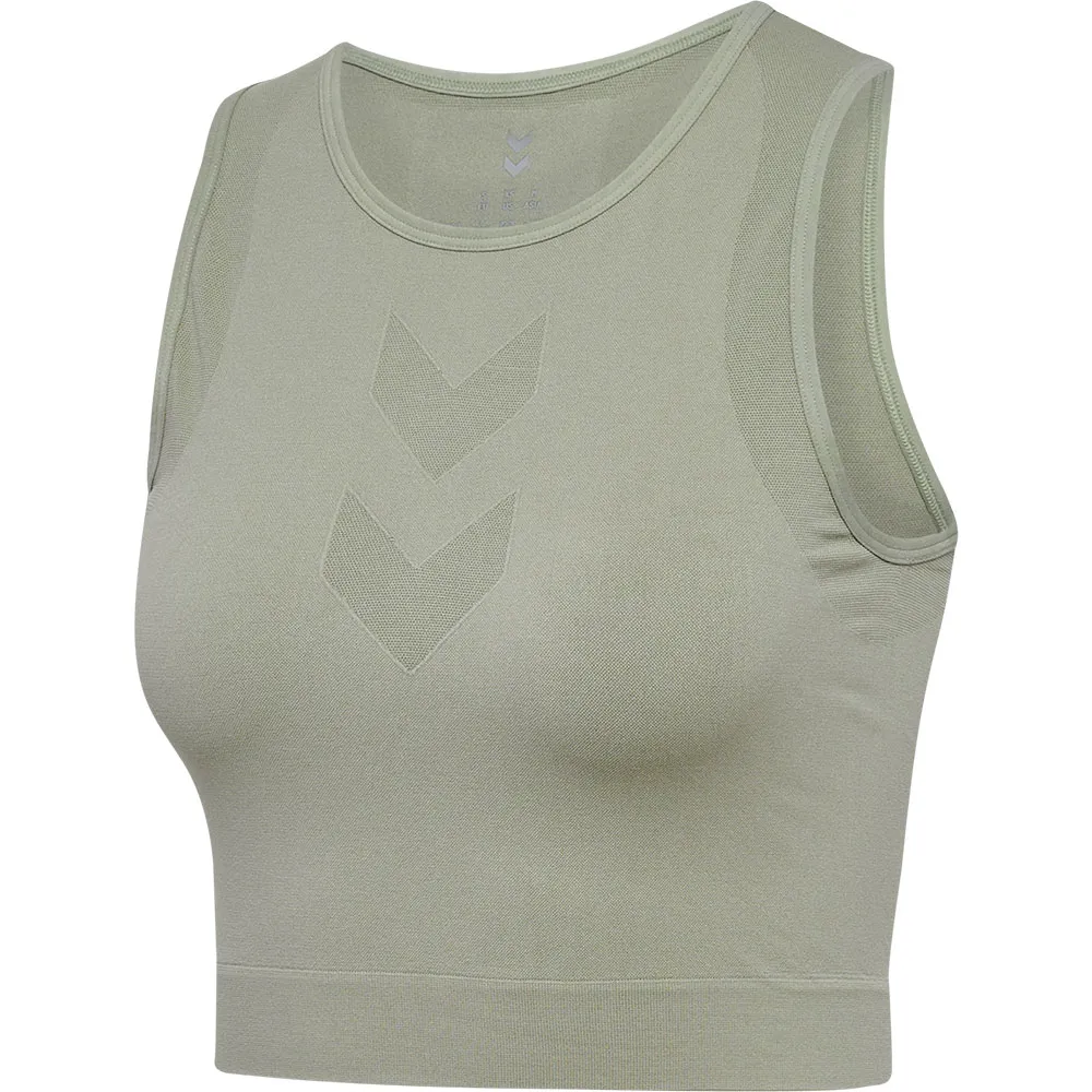 Спортивный топ Hummel HIIT Seamless, зеленый
Спортивный топ Hummel HIIT Seamless, зеленый