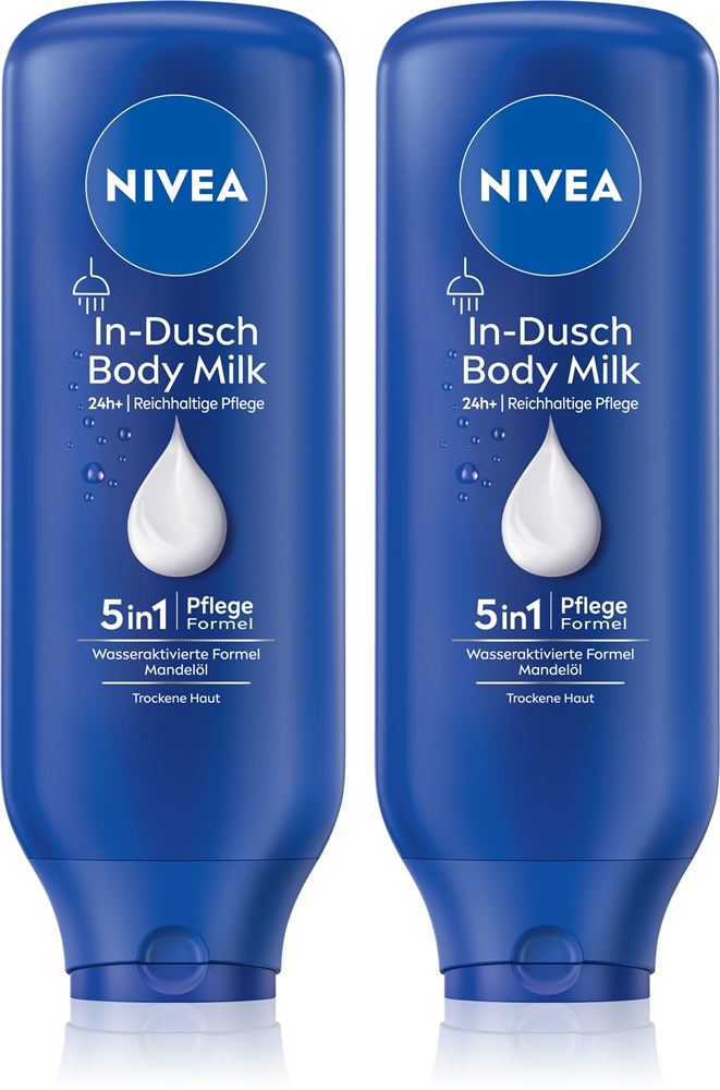 24-Часовое молочко для душа в экономичной упаковке Nivea, 2× 400 мл
24-Часовое молочко для душа в экономичной упаковке Nivea, 2× 400 мл