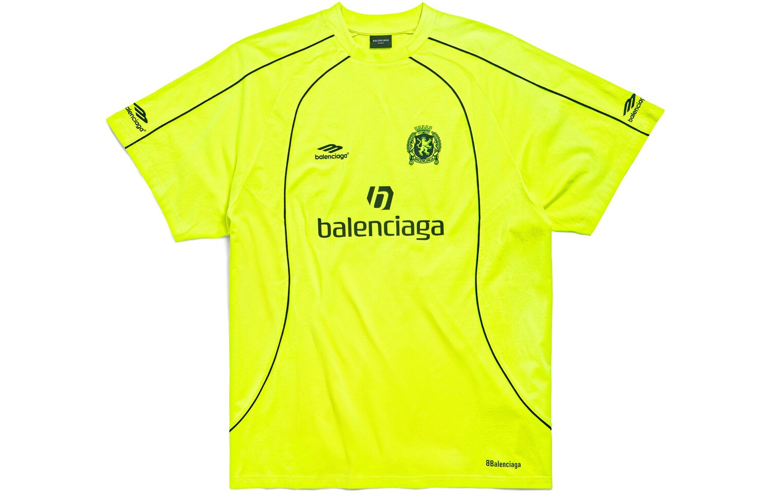 Футболка унисекс флуоресцентно-желтая Balenciaga, желтый
Футболка унисекс флуоресцентно-желтая Balenciaga, желтый