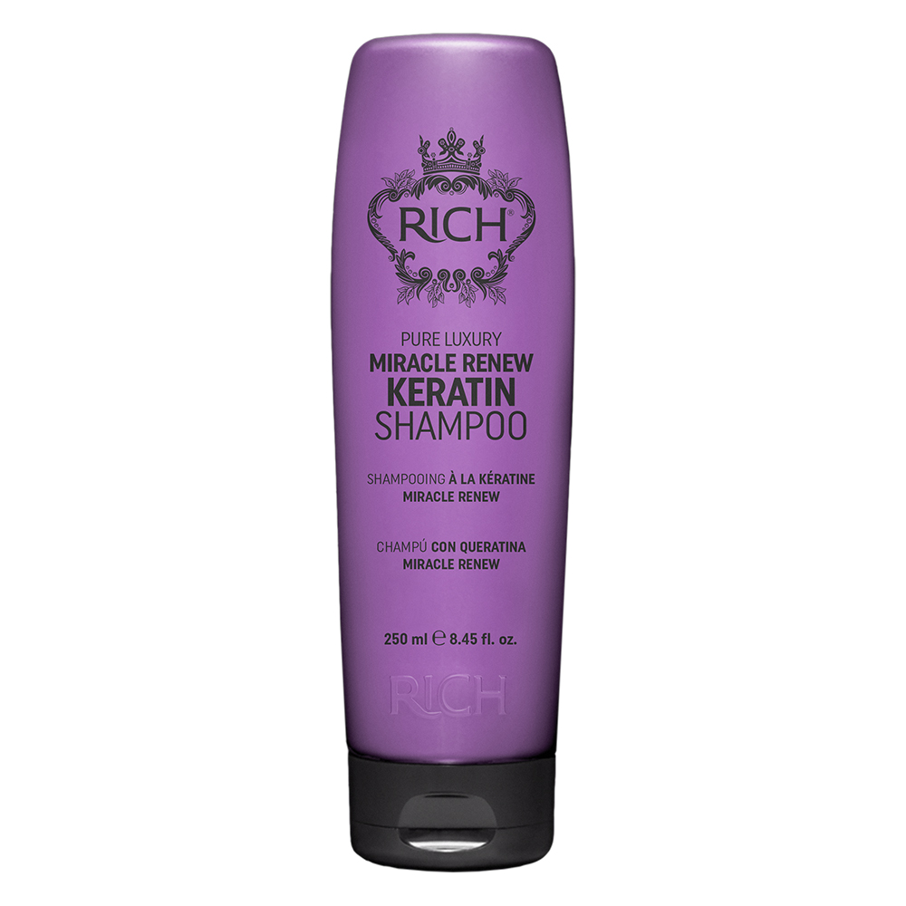 Шампунь для восстановления волос с кератином miracle renew keratin shampoo Rich, 250 мл
Шампунь для восстановления волос с кератином miracle renew keratin shampoo Rich, 250 мл