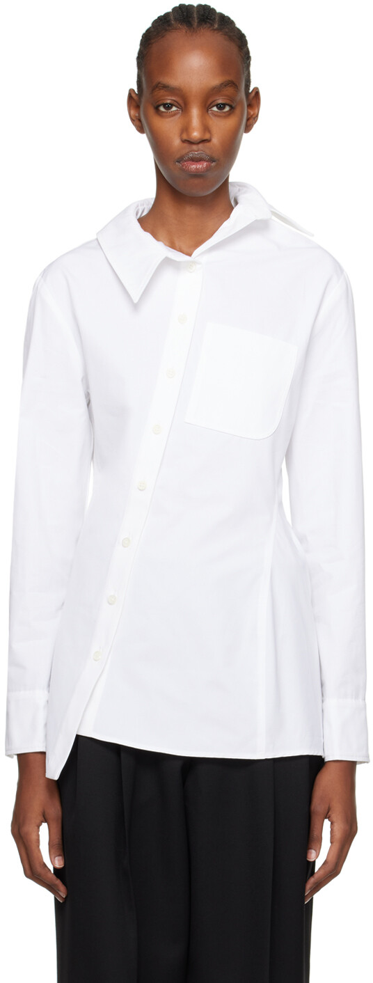 Белая рубашка Les Sculptures 'La chemise Pablo' Jacquemus
Белая рубашка Les Sculptures 'La chemise Pablo' Jacquemus