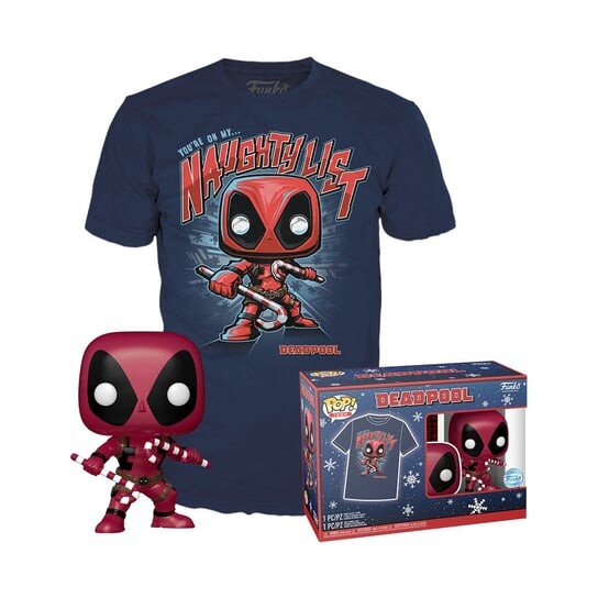 Marvel — Bobble Head Pop N° XX — одежда Дэдпула + футболка Funko 
Marvel — Bobble Head Pop N° XX — одежда Дэдпула + футболка Funko