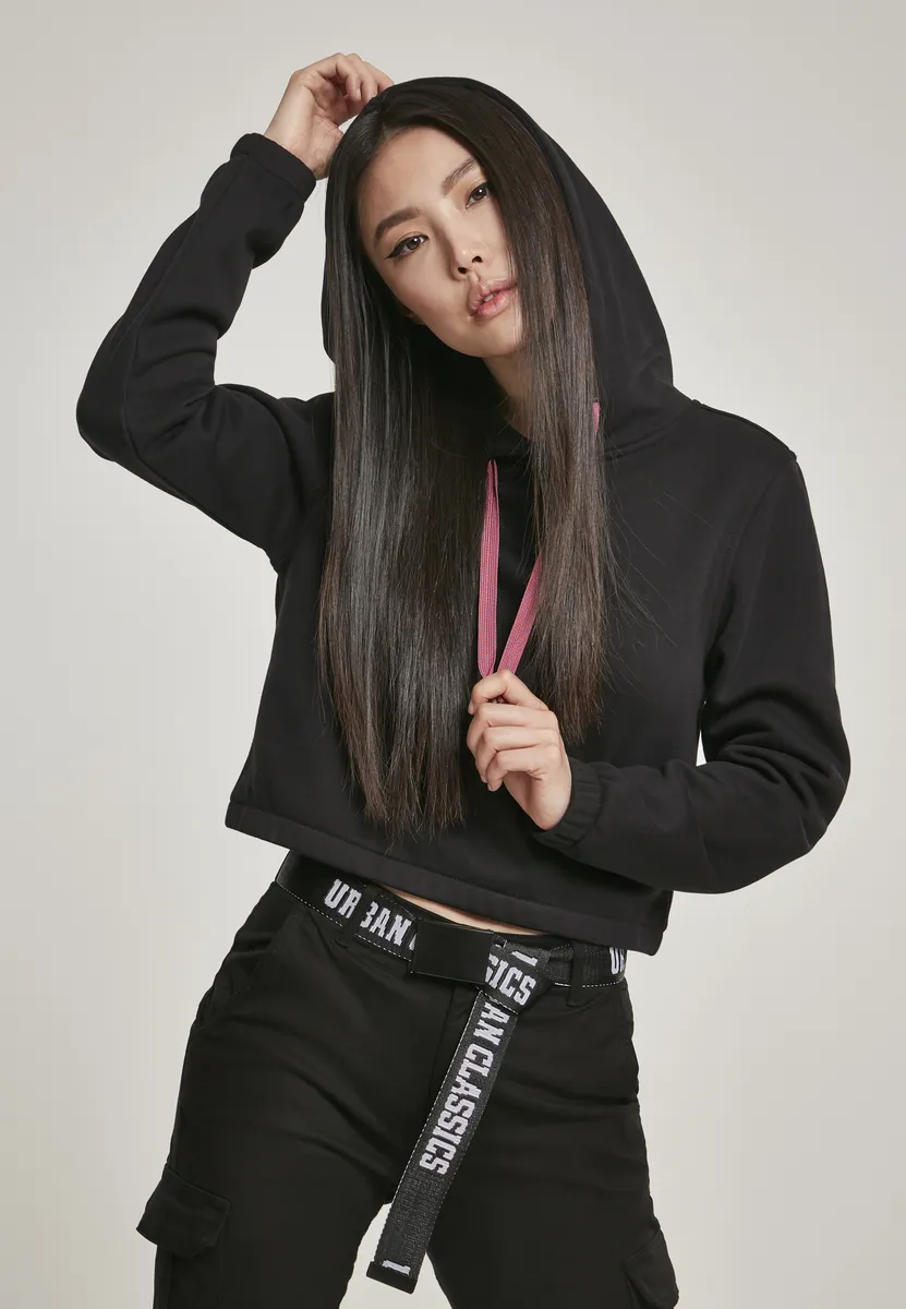 Свитер с круглым вырезом URBAN CLASSICS " Urban Classics Ladies Contrast Drawstring Hoody", черный
Свитер с круглым вырезом URBAN CLASSICS " Urban Classics Ladies Contrast Drawstring Hoody", черный