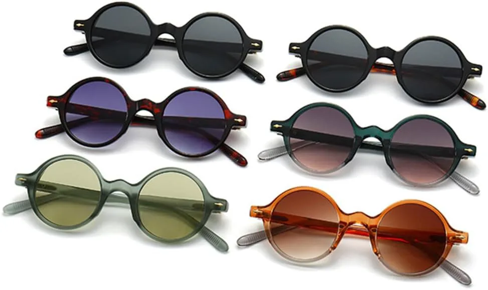 Ретро круглые панк-солнцезащитные очки для женщин с градиентным зеленым оттенком и защитой от УФ-излучения UV400; мужские солнцезащитные очки с заклепками LANGSER, 5
Ретро круглые панк-солнцезащитные очки для женщин с градиентным зеленым оттенком и защитой от УФ-излучения UV400; мужские солнцезащитные очки с заклепками LANGSER, 5