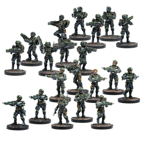 Фигурки Warpath: Gcps Troopers
Фигурки Warpath: Gcps Troopers