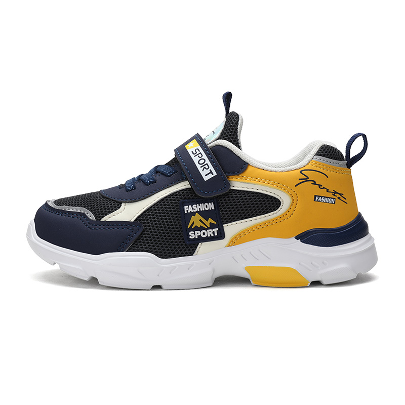 Кроссовки для бега с низким верхом, противоскользящие, с амортизацией отскока, износостойкие, дышащие, детские Izumi Chiryū, серый/синий/желтый
Кроссовки для бега с низким верхом, противоскользящие, с амортизацией отскока, износостойкие, дышащие, детские Izumi Chiryū, серый/синий/желтый