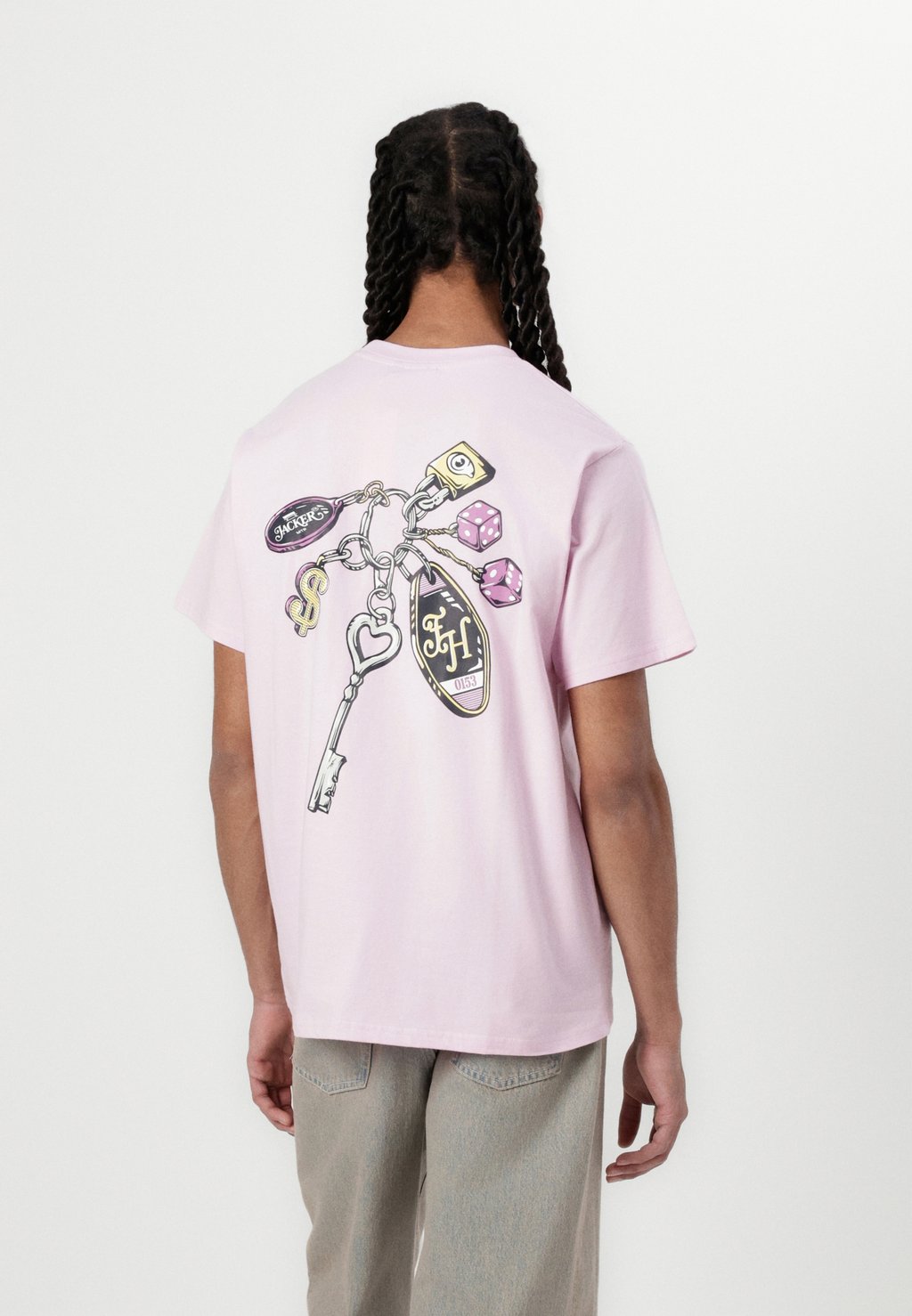 Футболка с принтом KEYCHAIN UNISEX Jacker, розовый
Футболка с принтом KEYCHAIN UNISEX Jacker, розовый