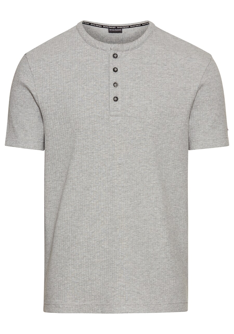 Рубашка Bruno Banani LM, серый 
Рубашка Bruno Banani LM, серый