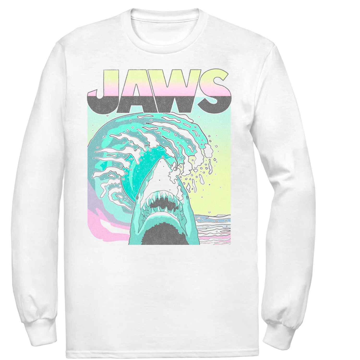 Мужская винтажная футболка с плакатом Jaws 80s Jaws Licensed Character
Мужская винтажная футболка с плакатом Jaws 80s Jaws Licensed Character