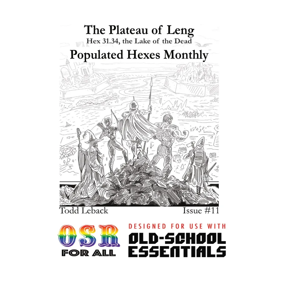 Журнал #11 "The Lake of the Dead", Populated Hexes Monthly
Журнал #11 "The Lake of the Dead", Populated Hexes Monthly