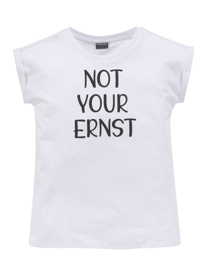 Футболка Kidsworld, белый 
Футболка Kidsworld, белый