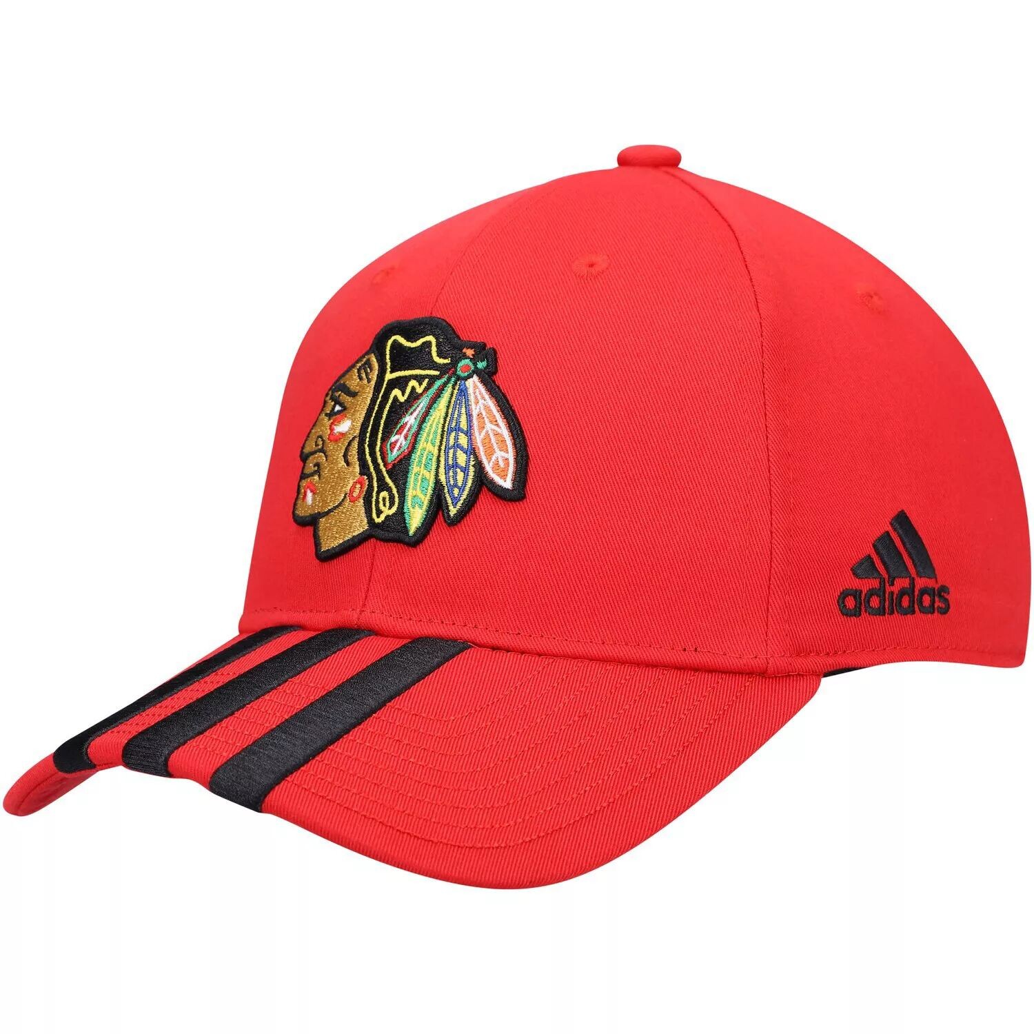 Мужская регулируемая кепка с тремя полосками adidas Red Chicago Blackhawks Locker Room
Мужская регулируемая кепка с тремя полосками adidas Red Chicago Blackhawks Locker Room