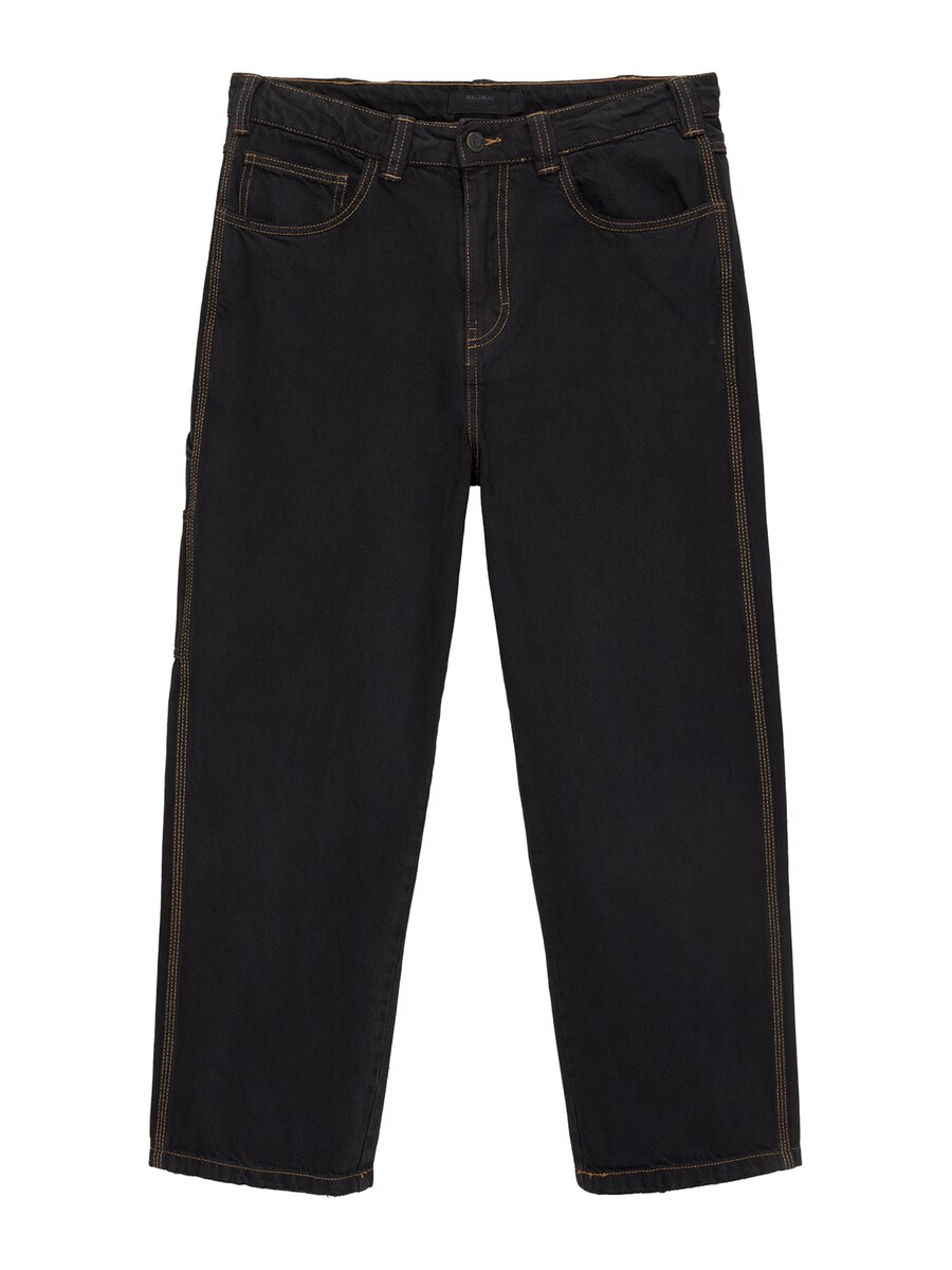 Джинсы свободного кроя Pull&Bear, черный деним
Джинсы свободного кроя Pull&Bear, черный деним