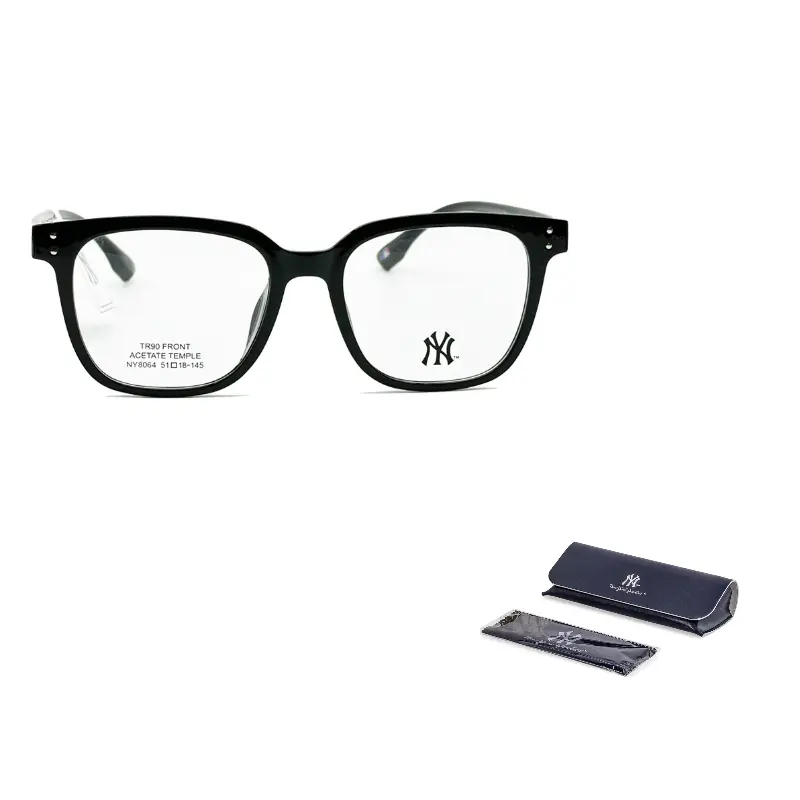 MLB Пластиковая квадратная оправа для очков TR/Memory унисекс, Black F
MLB Пластиковая квадратная оправа для очков TR/Memory унисекс, Black F