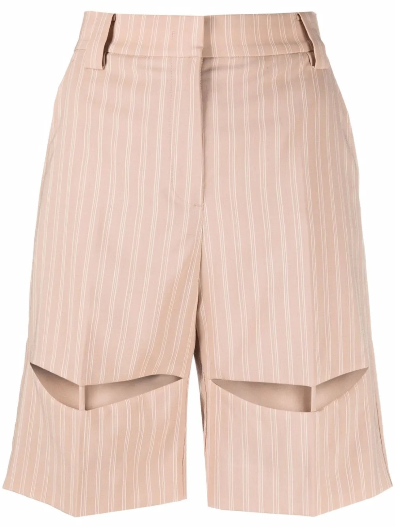 Шорты-бермуды в тонкую полоску Krizia, нейтральный
Шорты-бермуды в тонкую полоску Krizia, нейтральный