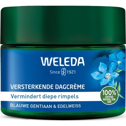 Укрепляющий дневной крем Blue Gentian Edelweiss от Weleda
Укрепляющий дневной крем Blue Gentian Edelweiss от Weleda