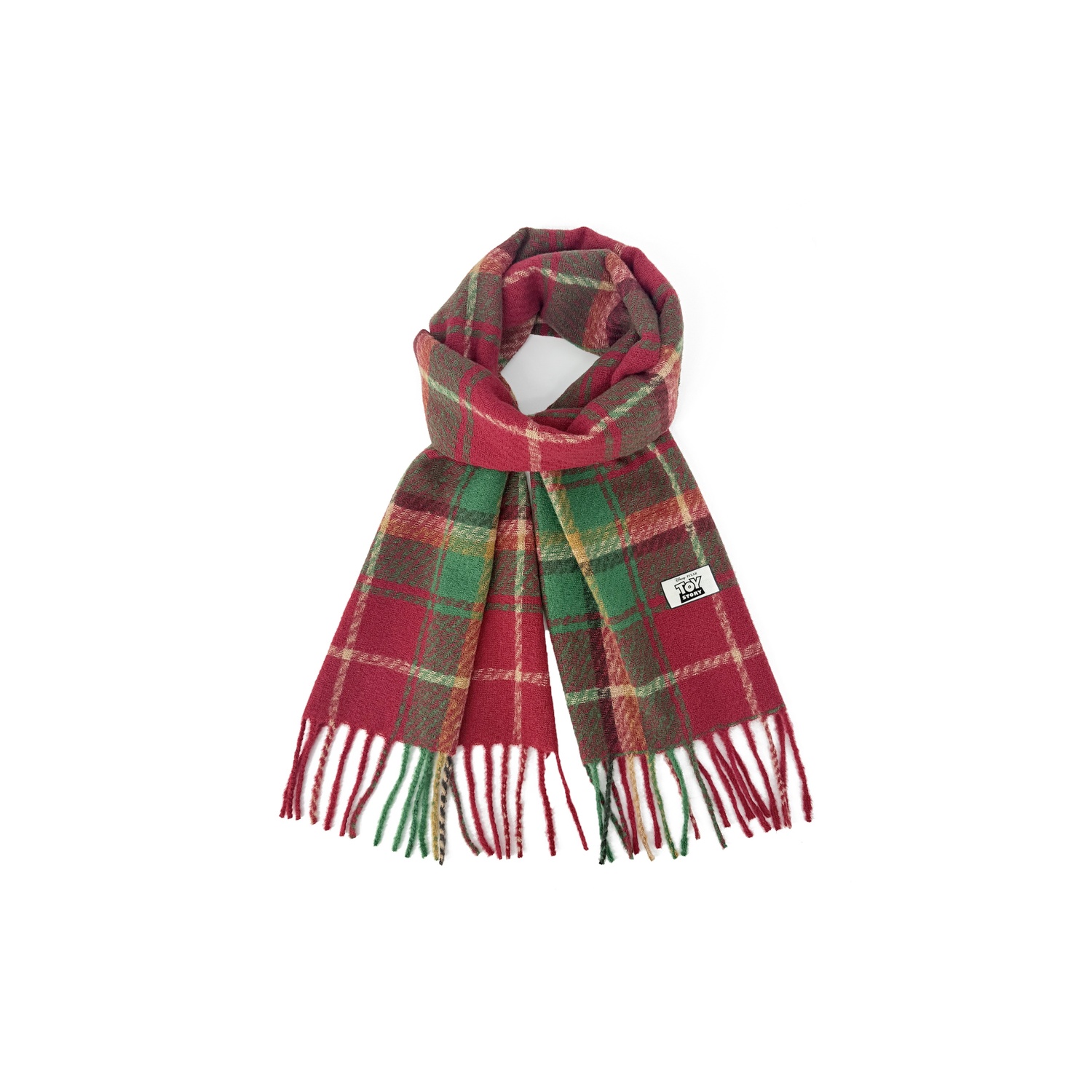 Disney Полиэстеровый вязаный шарф унисекс, Christmas Red Green Plaid
Disney Полиэстеровый вязаный шарф унисекс, Christmas Red Green Plaid