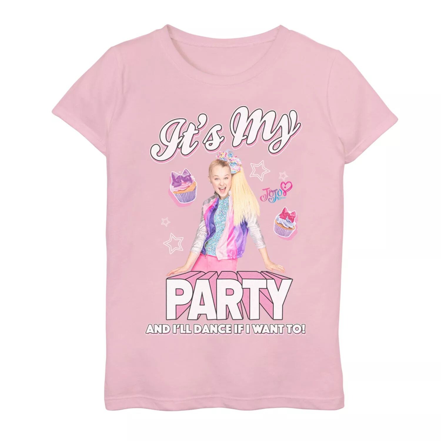 Футболка с рисунком Jojo Siwa для девочек 7–16 лет «Это моя вечеринка» Licensed Character
Футболка с рисунком Jojo Siwa для девочек 7–16 лет «Это моя вечеринка» Licensed Character