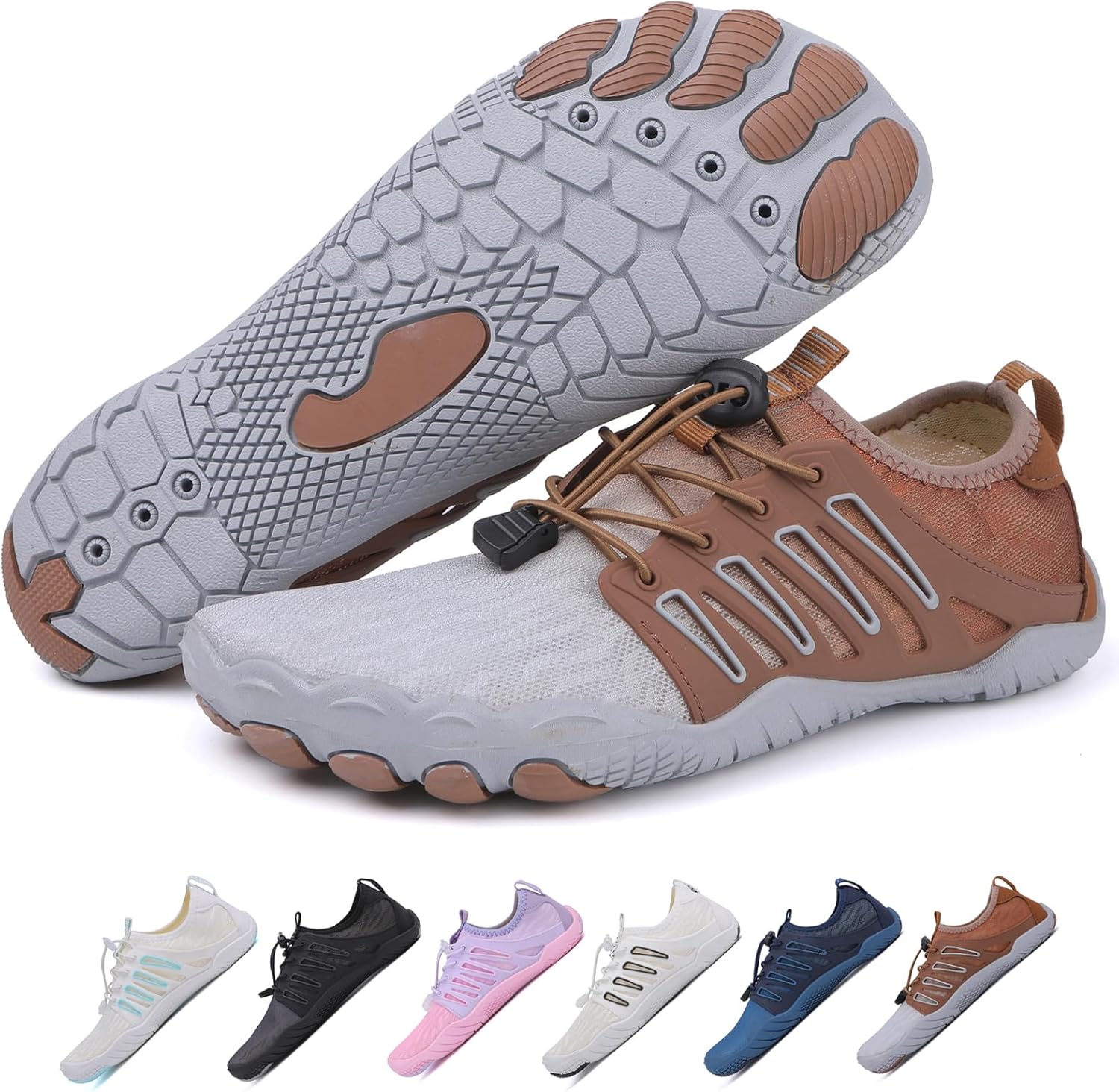 Ботинки для походов для женщин и мужчин, унисекс водонепроницаемые босоножки, дышащие, противоскользящие походные туфли для занятий спортом, с широкой носочной частью, для походов, прогулок, бега, йоги и водных видов спорта Xianfengniao, серый
Ботинки для походов для женщин и мужчин, унисекс водонепроницаемые босоножки, дышащие, противоскользящие походные туфли для занятий спортом, с широкой носочной частью, для походов, прогулок, бега, йоги и водных видов спорта Xianfengniao, серый