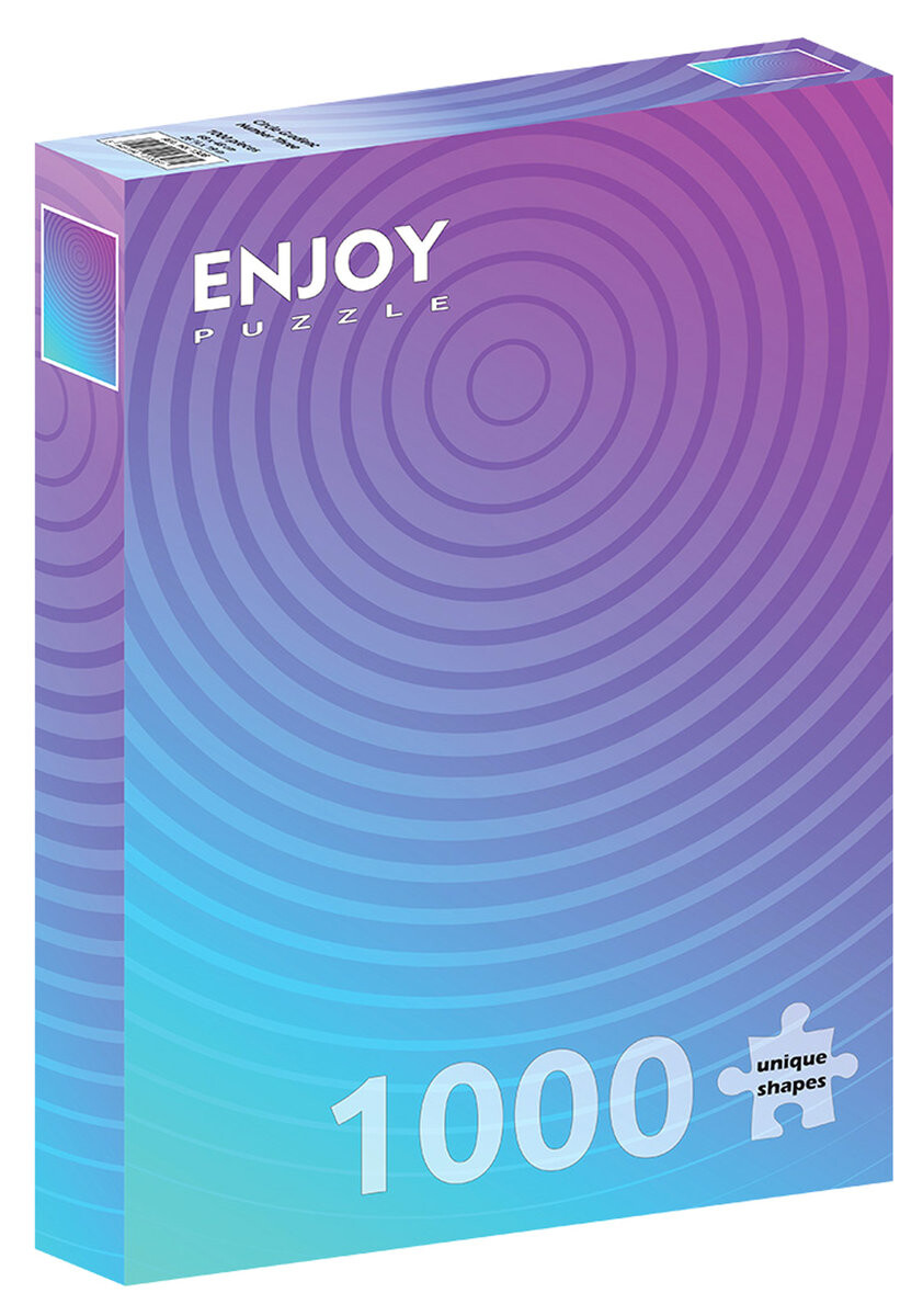 Пазл, Круговой градиент №3, 1000 шт. Enjoy
Пазл, Круговой градиент №3, 1000 шт. Enjoy