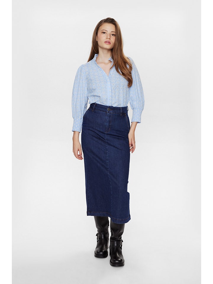 Длинные юбка NÜMPH, темно-синий
Длинные юбка NÜMPH, темно-синий