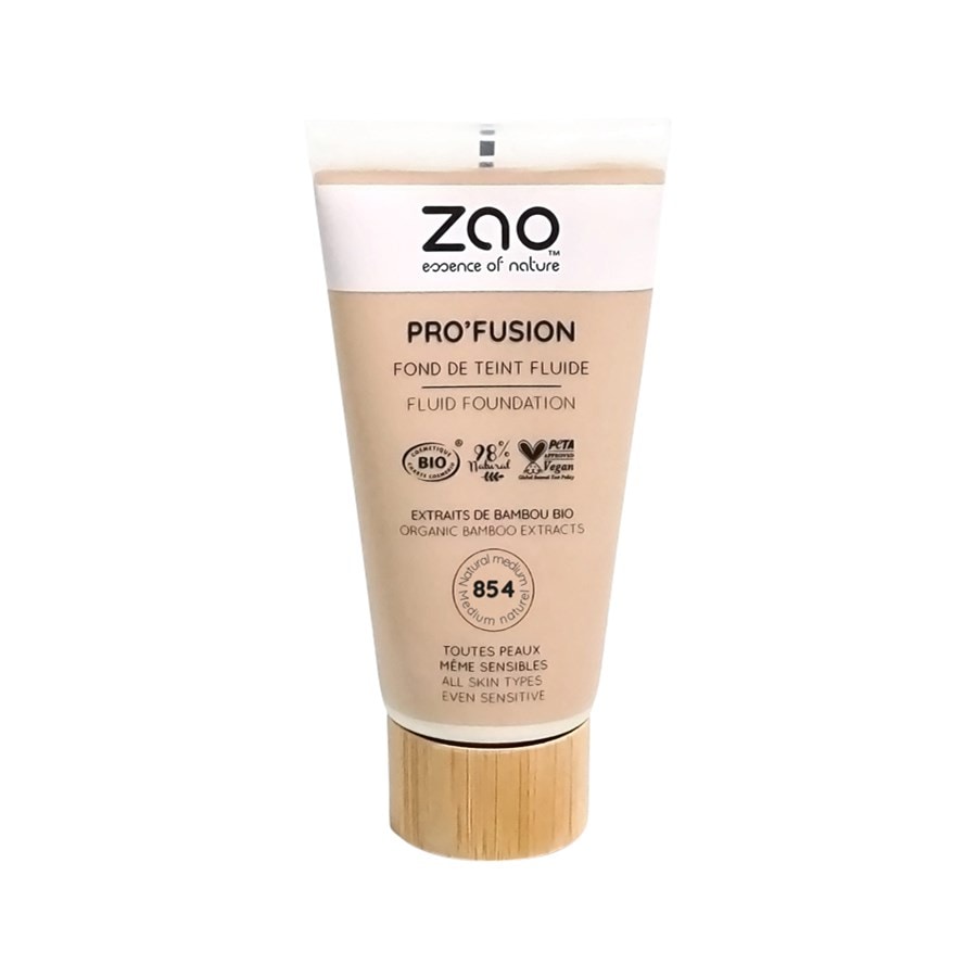 Тональная основа Zao Pro'fusion Fluid Foundation, 854 Natural Medium / 30 ml
Тональная основа Zao Pro'fusion Fluid Foundation, 854 Natural Medium / 30 ml